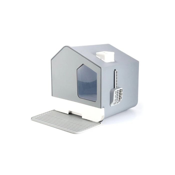 Κλειστή Τουαλέτα Γάτας με Συρτάρι & Φτυαράκι