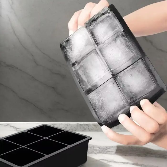 Παγοθήκη Κύβος από Σιλικόνη 6 Θέσεων