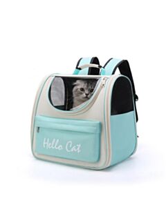 Carrier Τσάντα για Μεταφορά Σκύλου / Γάτας σε Τιρκουάζ Χρώμα