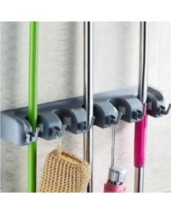 Βάση για Σκούπες 5 Θέσεων και 6 Γάντζων Broom Holder