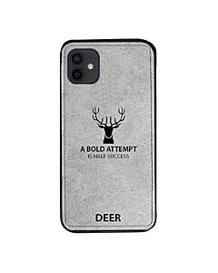 Θήκη Deer Cloth Back Case With Camera Protection για IPhone12 - Grey