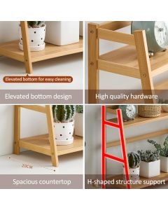 Ραφιέρα δύο Επιπέδων Εσωτερικού & Εξωτερικού Χώρου από Bamboo