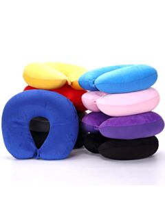 Μαξιλάρι Αυχένα Ταξιδιού Βελούδινο Travel pillow