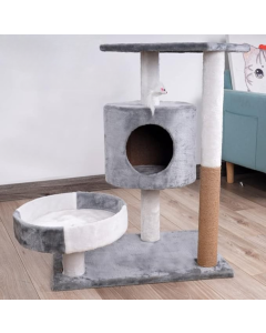 Bελούδινο Ονυχοδρόμιο - Γατόδεντρο 50x30x53cm