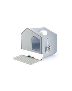 Κλειστή Τουαλέτα Γάτας με Συρτάρι & Φτυαράκι