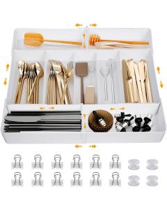 Ρυθμιζόμενη Θήκη Συρταριού για Μαχαιροπίρουνα (27-51cm)